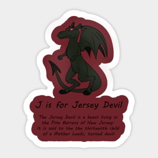 Jersey Devil Sticker